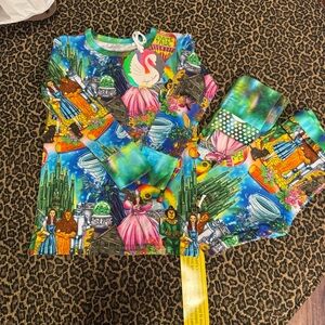 Sugar Swan Magic Of Oz Sleep Set Size 3T NWT